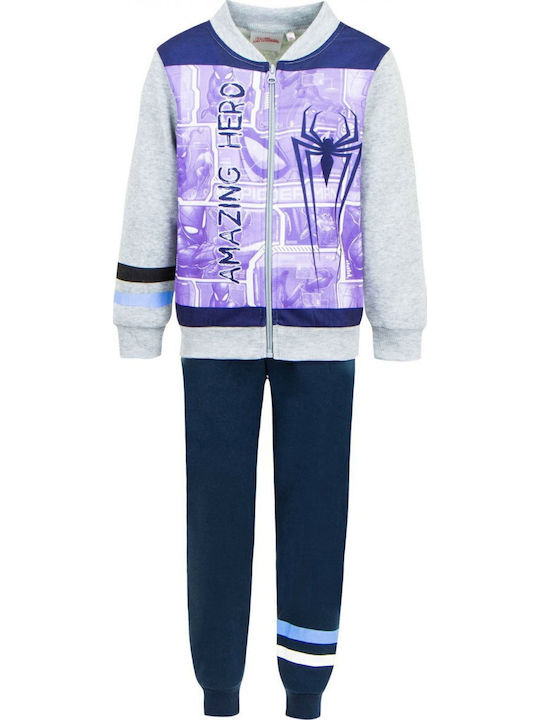 Kids Sweatpants Set Gray 2pcs