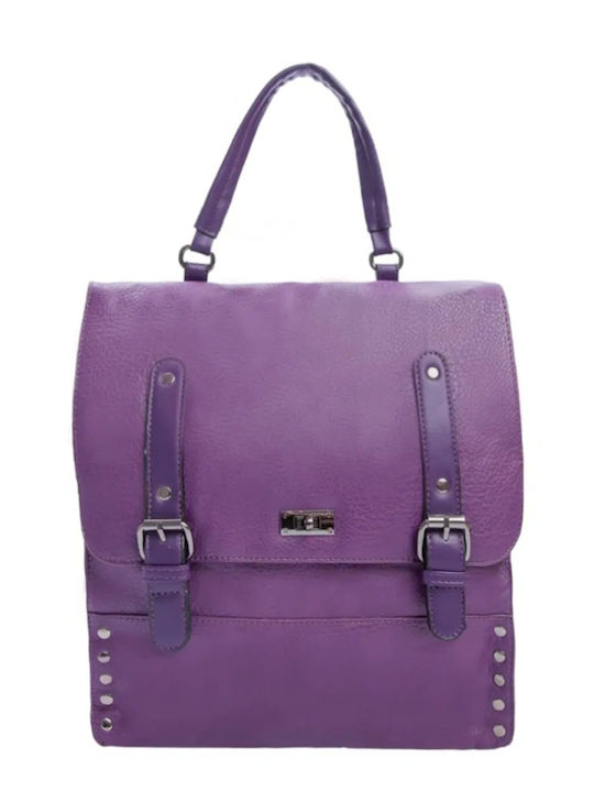 Kalliope Damen Tasche Rucksack Lila