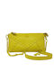 Leather Women's Bag Shoulder Yellow