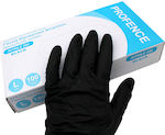 Nitrile Examination Gloves Powder Free Black 100pcs