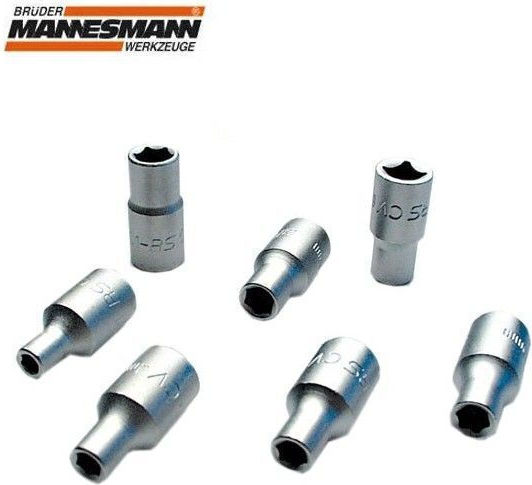 Mannesmann Карудаки с Каре Приемник 1/4" Диаметър 1/4" / 10 1бр