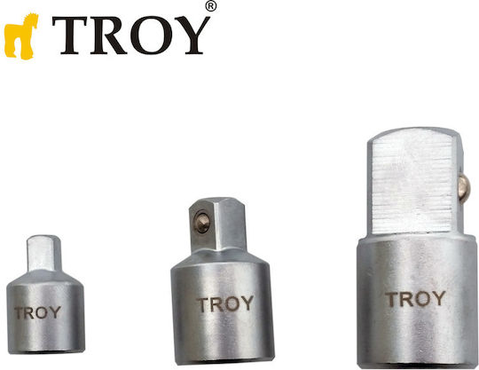 Troy Карудаки с Каре Приемник 3/8", 1/4", 1/2", 3/4" Диаметър 3/8" / 1/4" / 1/2" / 3/4" 1бр