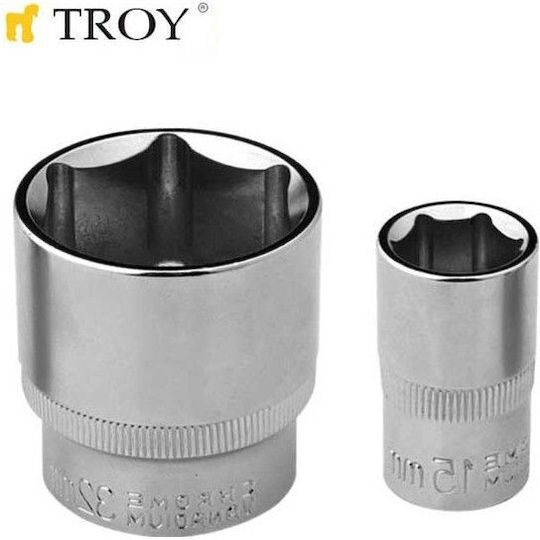 Troy Карудаки с Каре Приемник 1/2" Диаметър 1/2" 1бр