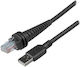 Honeywell USB 2.0 Cable USB-A male - RJ45 Μαύρο 1.5m CBL-500-150-S00