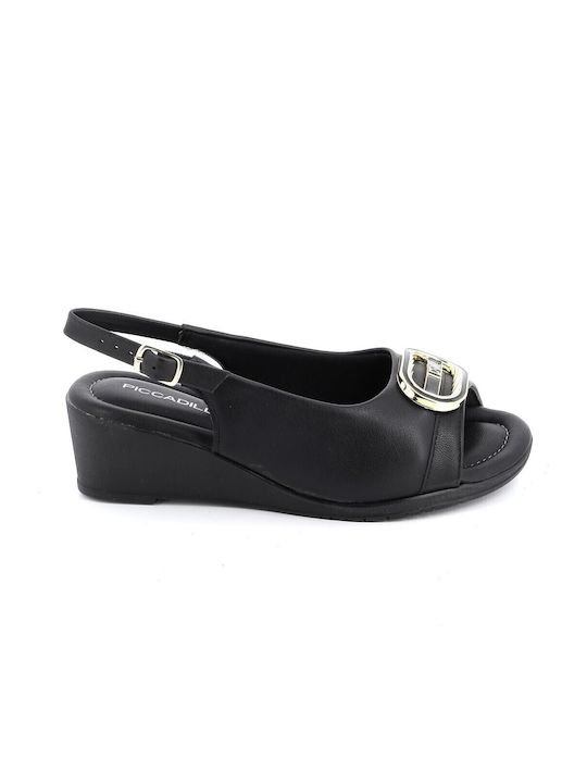 Piccadilly Platforme dama Negru