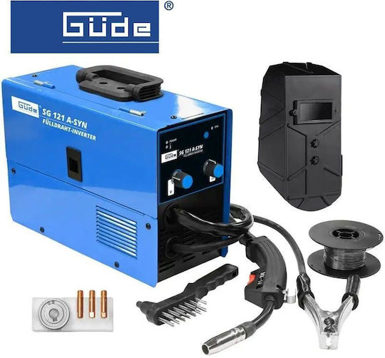 Güde Ηλεκτροκόλληση Inverter MIG με Μέγιστο Ρεύμα Συγκόλλησης 120A και Κύκλο Εργασίας 10%
