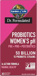 Garden Of Life Probiotics Women's Ph 50 Billion 30 вегетариански капсули Garden Of Life Probiotics Women's Ph 50 Billion 30 вегетариански капсули