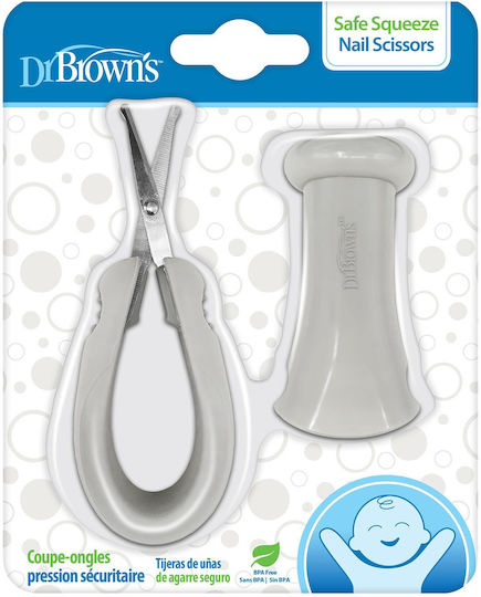 Dr. Brown's Baby Nail Scissors White 1pcs