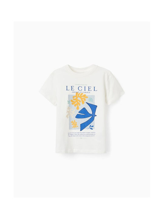 Zippy Kids T-shirt Ecru