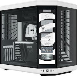 HYTE Y70 Midi Tower Computer Case with Window Panel Black