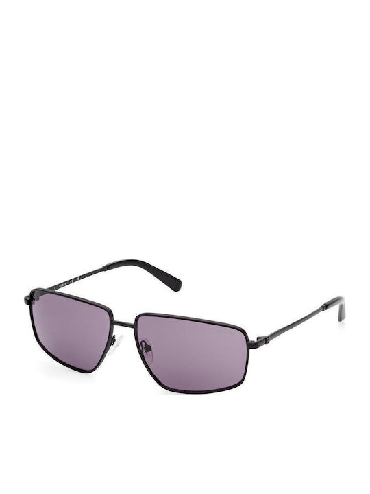 Guess Men's Sunglasses with Black Metal Frame and Gray Lens 00088 01Y