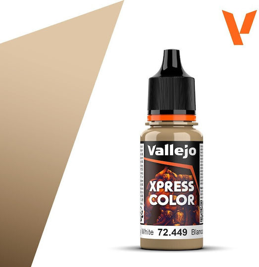 Acrylicos Vallejo Χρώμα Μοντελισμού Mummy White 18ml