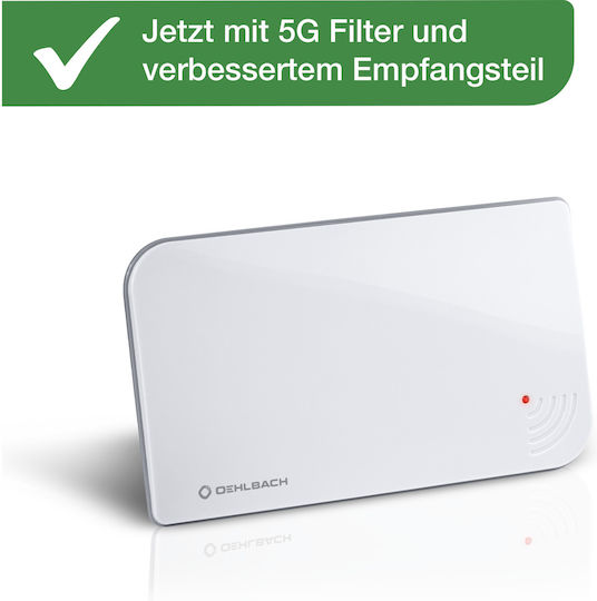 Oehlbach Scope Vision 5g D1C17235 Indoor TV Antenna (Does not Require Power Supply) White
