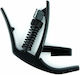 Daddario Metallic Clamp Capo for Acoustic Guitar Black