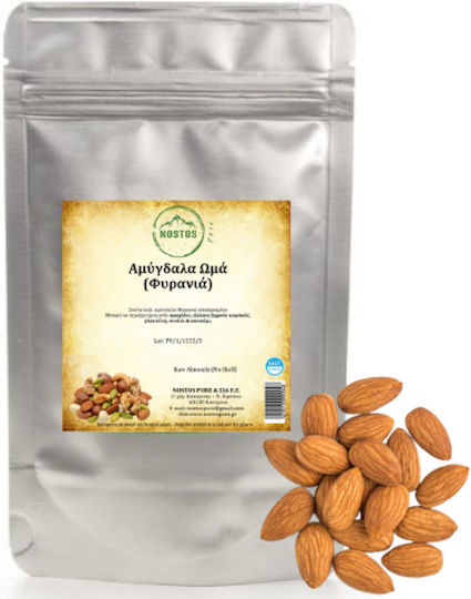 Nostos Pure Mandeln Roh Geschält Ungesalzen 250gr