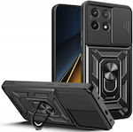 Tech-Protect Camshield Pro Back Cover Μαύρο (Poco X6 Pro)