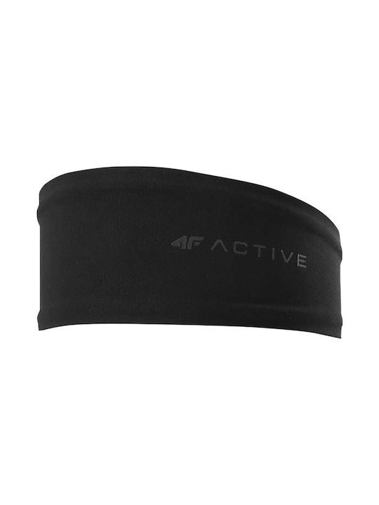 4F Bandă de cap sport Negru