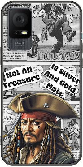 Quotes Jack Sparrow Задна корица Силикон Многоцветен (TCL 408)