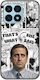 Tv Quotes - Michael Scott Задна корица Силикон Многоцветен (Honor X8a)