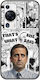 Tv Quotes - Michael Scott Задна корица Силикон Многоцветен (Huawei P60 Pro)