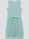 Girls Dress Sleeveless Tulle Polka Dot Vera Man