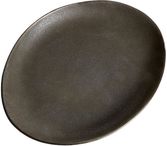 Muubs Teller Wüste Keramik Braun mit Durchmesser 17cm