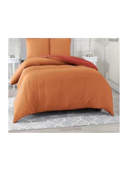 MayHome Set Coverlet King Size Cotton Coral 260x240cm 3pcs