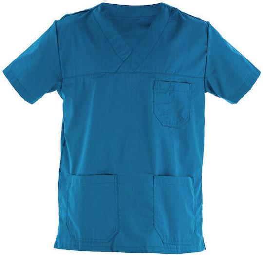 DS Wear Unisex Ιατρική Μπλούζα Πετρόλ