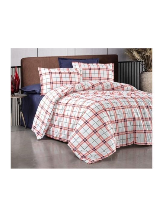 MayHome Duvet Cover Set Cotton Queen with 2 Pillowcases 200x240