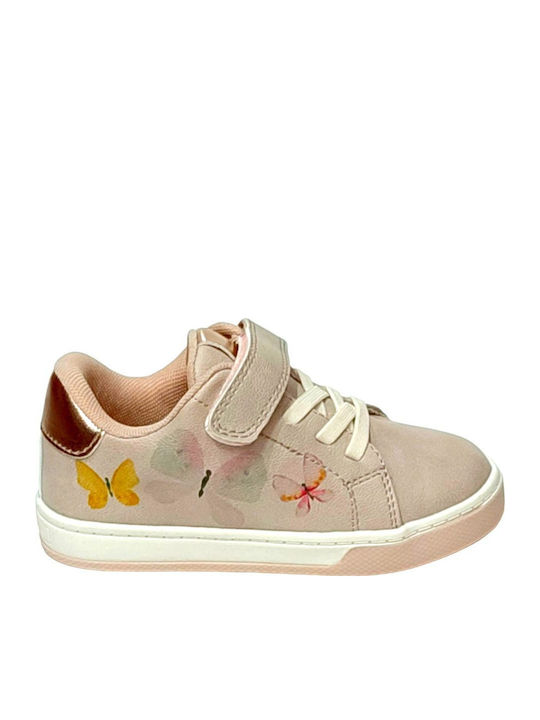 Kinder Sneakers mit Klettverschluss Rosa