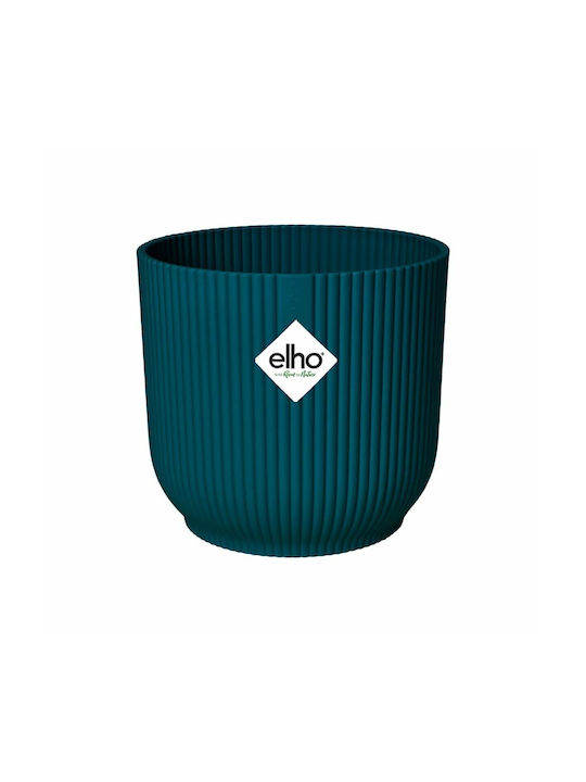 Elho Pot with wheels Blue