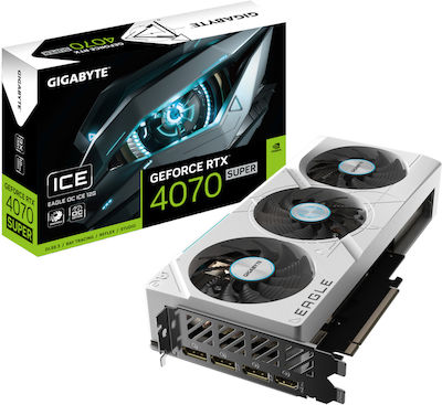 Gigabyte GeForce RTX 4070 Super 12GB GDDR6X Eagle OC ICE Grafikkarte