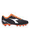 Diadora Pichichi 6 FG Scăzut Pantofi de Fotbal cu clești Negre