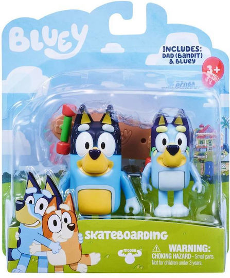 Moose Toys Παιχνίδι Μινιατούρα Bluey για 3+ Ετών