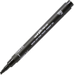 Uni-Ball Ball Zeichenmarker 0.8mm Schwarz