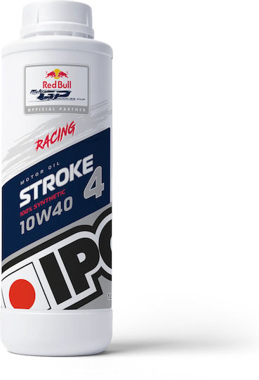 Ipone Stroke4 Racing Sintetic Ulei de motocicletă pentru motoare în patru timpi 10W-40 1lt