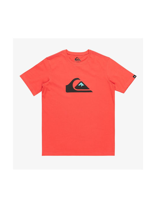 Quiksilver Παιδικό T-shirt Κοραλι