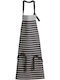 Winkler Apron Black 90x72cm