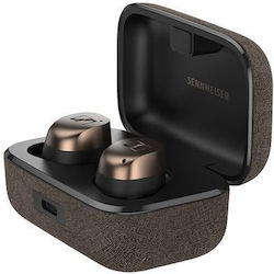 Sennheiser Momentum True Wireless 4 In-ear Bluetooth Handsfree Ακουστικά με Θήκη Φόρτισης Black Copper