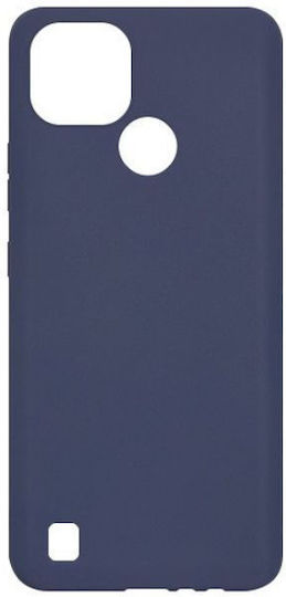 Techwave Matt Back Cover Σιλικόνης Navy Μπλε (Realme C21Y / C25Y)