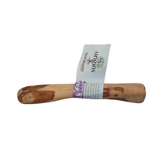 Olive Chewing S Origings Olive Branch Wooden Bone for Dogs Natural Small