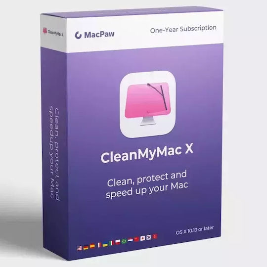 MacPaw Sauberer 2023 Englisch kompatibel mit Mac als Elektronische Lizenz für 1 Benutzer und 1 Jahr Nutzung
