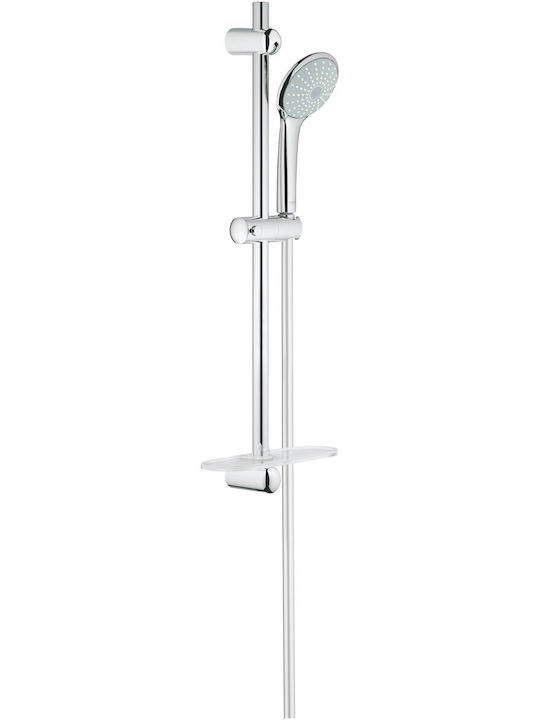 Grohe Euphoria Στήλη Ντουζ χωρίς Μπαταρία Ασημί