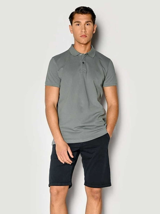 Brokers Jeans Men's Short Sleeve Blouse Polo Pe...