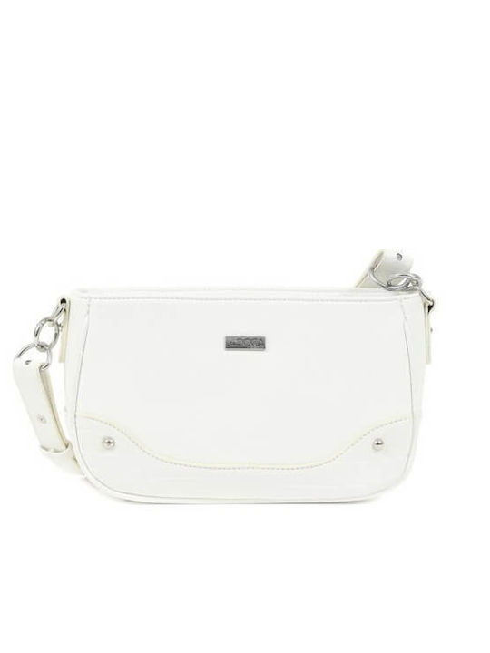 Doca Damen Tasche Crossbody Weiß