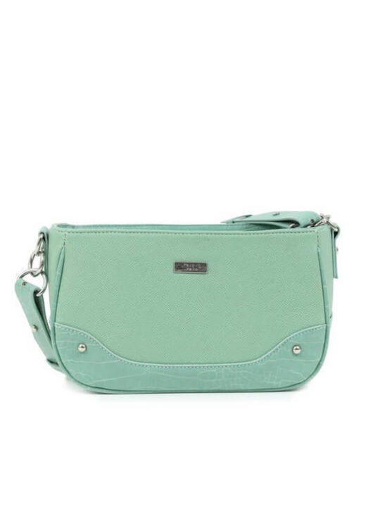 Doca Damen Tasche Crossbody Grün