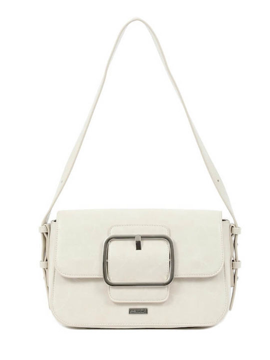 Doca Damen Tasche Schulter Beige