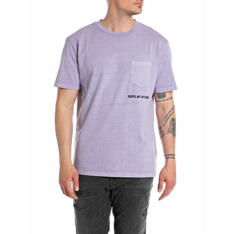 Replay T-shirt Lavender M6815.000.22662G-627 | Skroutz.mt