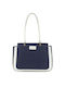 Doca Damen Tasche Schulter Blau