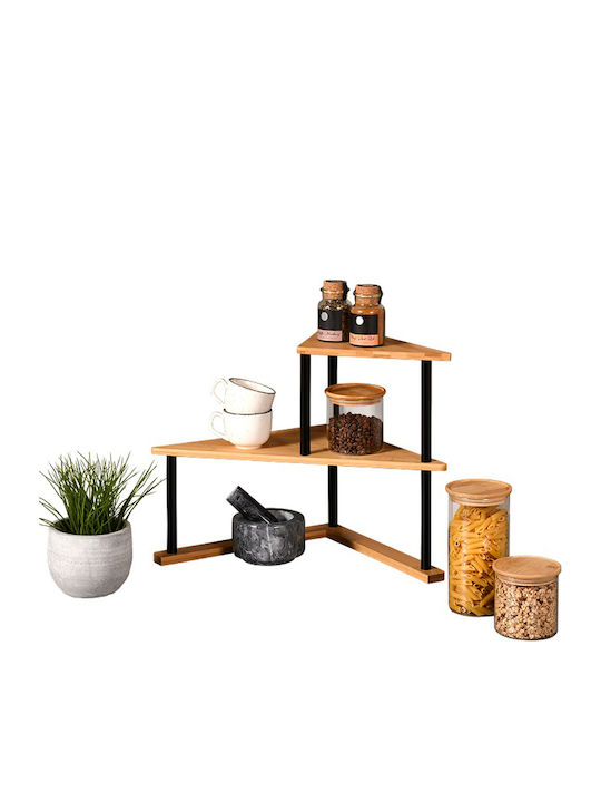 Kesper Επιτραπέζια Βάση Bamboo 52x29.5x39.2εκ. Μαύρη